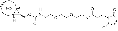 BCN-exo-PEG2-Maleimide