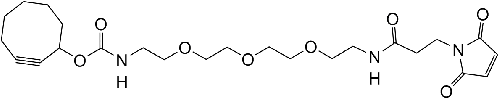 SCO-PEG3-Maleimide