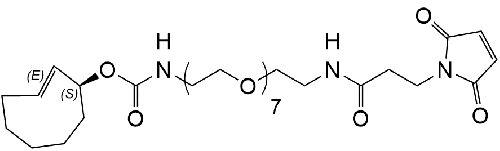 TCO*-PEG7-Maleimide