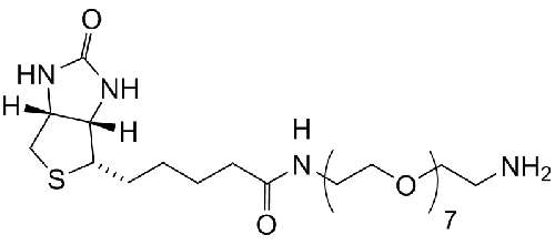 Biotin-PEG7-NH2