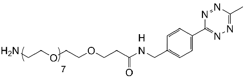 Me-Tet-PEG8-NH2