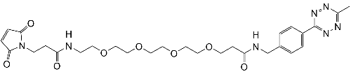 Me-Tet-PEG4-Maleimide
