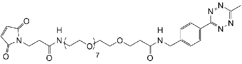 Me-Tet-PEG8-Maleimide