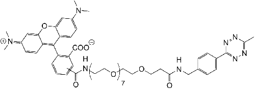 Fluorescent-PEG8-Me-Tet