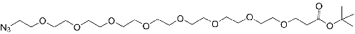 N3-​PEG8-​t-​butyl ester