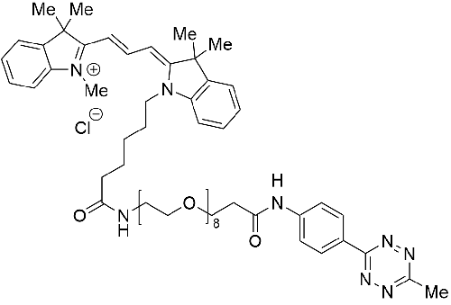 Cy3-PEG8-Tetrazin