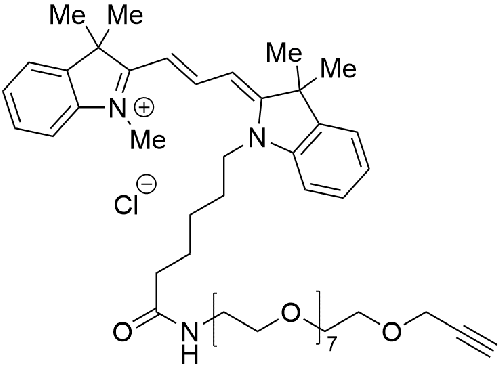 Cy3-PEG8-Alkyne