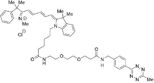 Cy5-PEG3-Tetrazin