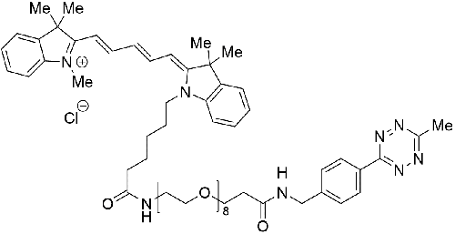 Cy5-PEG8-Tetrazin