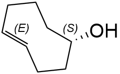 (E)-cyclooct-4-enol  TCO-OH equatorial