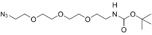Boc-N-Amido-PEG3-N3
