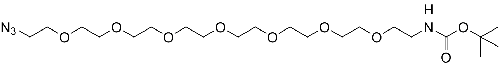 Boc-N-Amido-PEG7-N3
