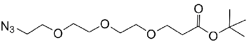 N3-​PEG3-​t-​butyl ester