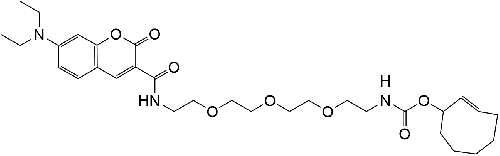 Coumarin-PEG3-TCO*/axial