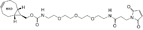 BCN-exo-PEG3-Maleimide