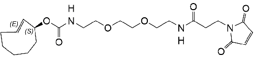 TCO*-PEG2-Maleimide