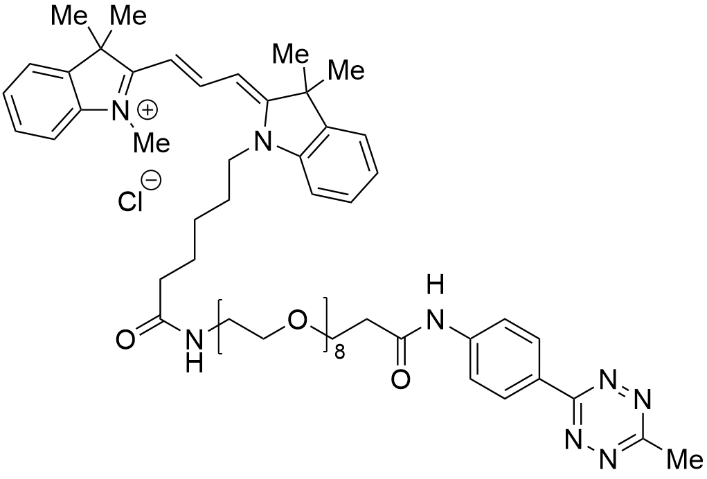 Cy3-PEG8-Tetrazin
